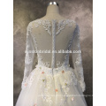 New arrival product wholesale Beautiful Fashion bride reception dress see through